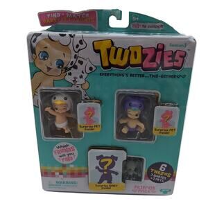 Twozies S1 Friends Pack 3 Babies and 3 Pets